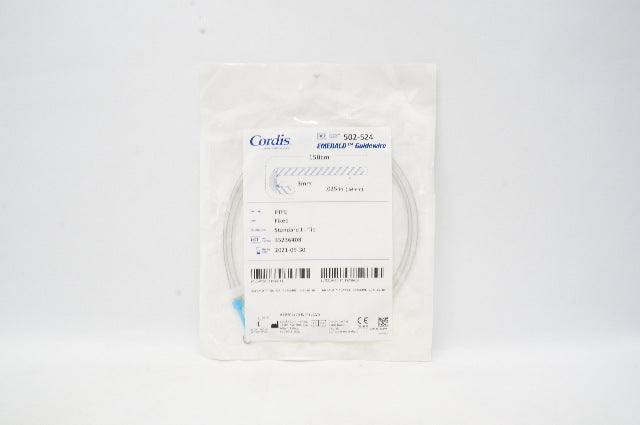 Cordis 502-524 Emerald Guidewire 0.025inch x 150m