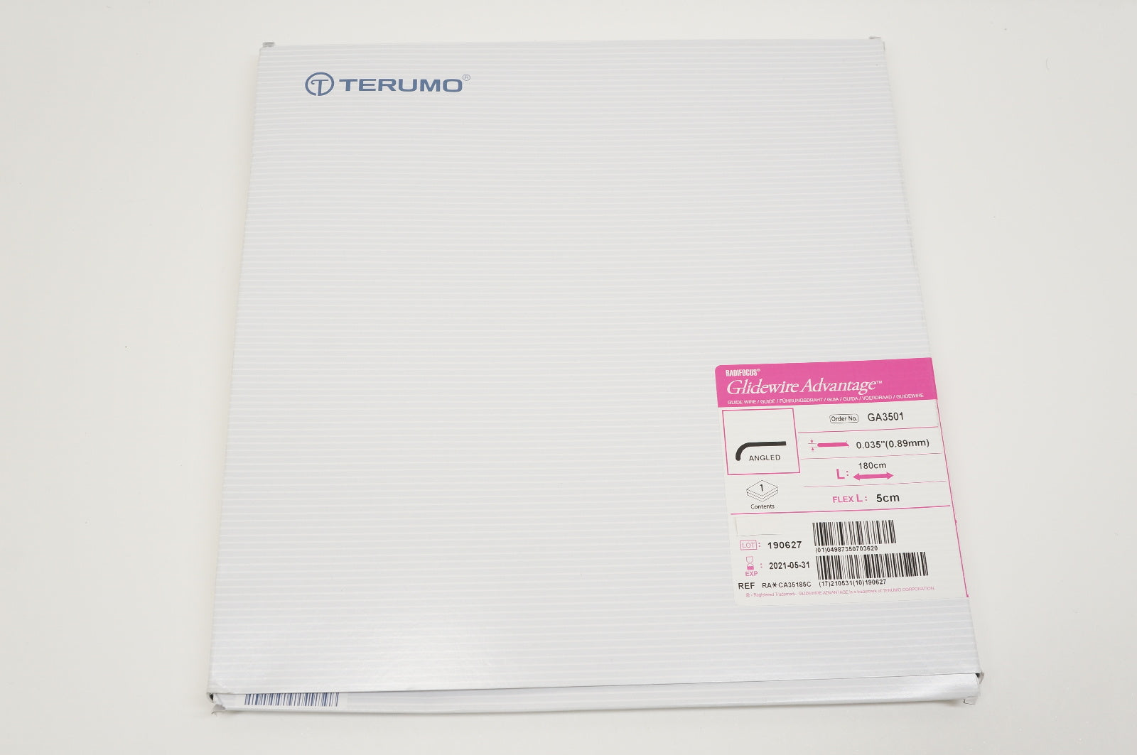 Terumo GA3501 Glidewire Advantage 0.035inch x 180cm