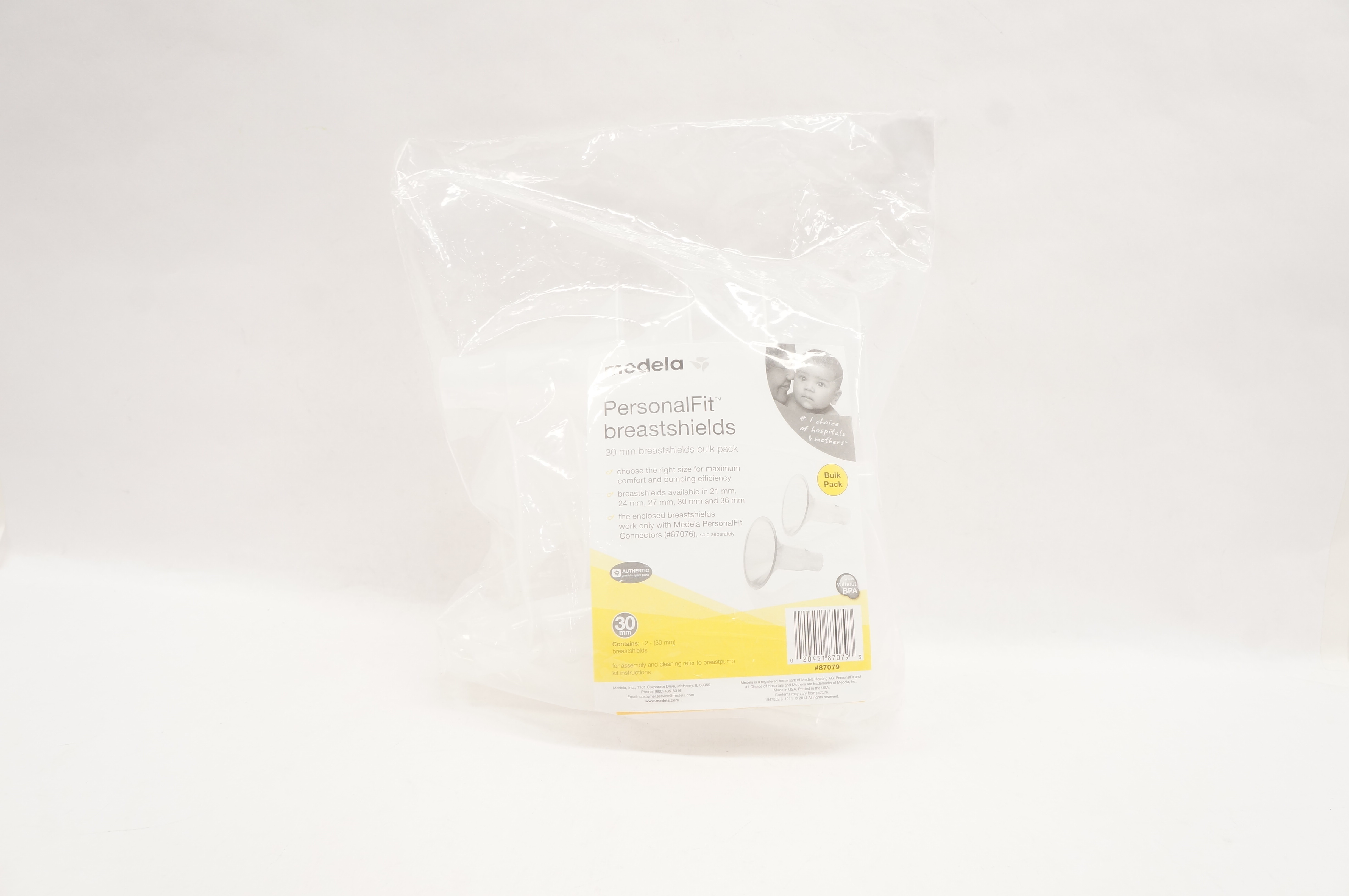Medela 87079 PersonalFit Breastshields 30mm - Pack of 12