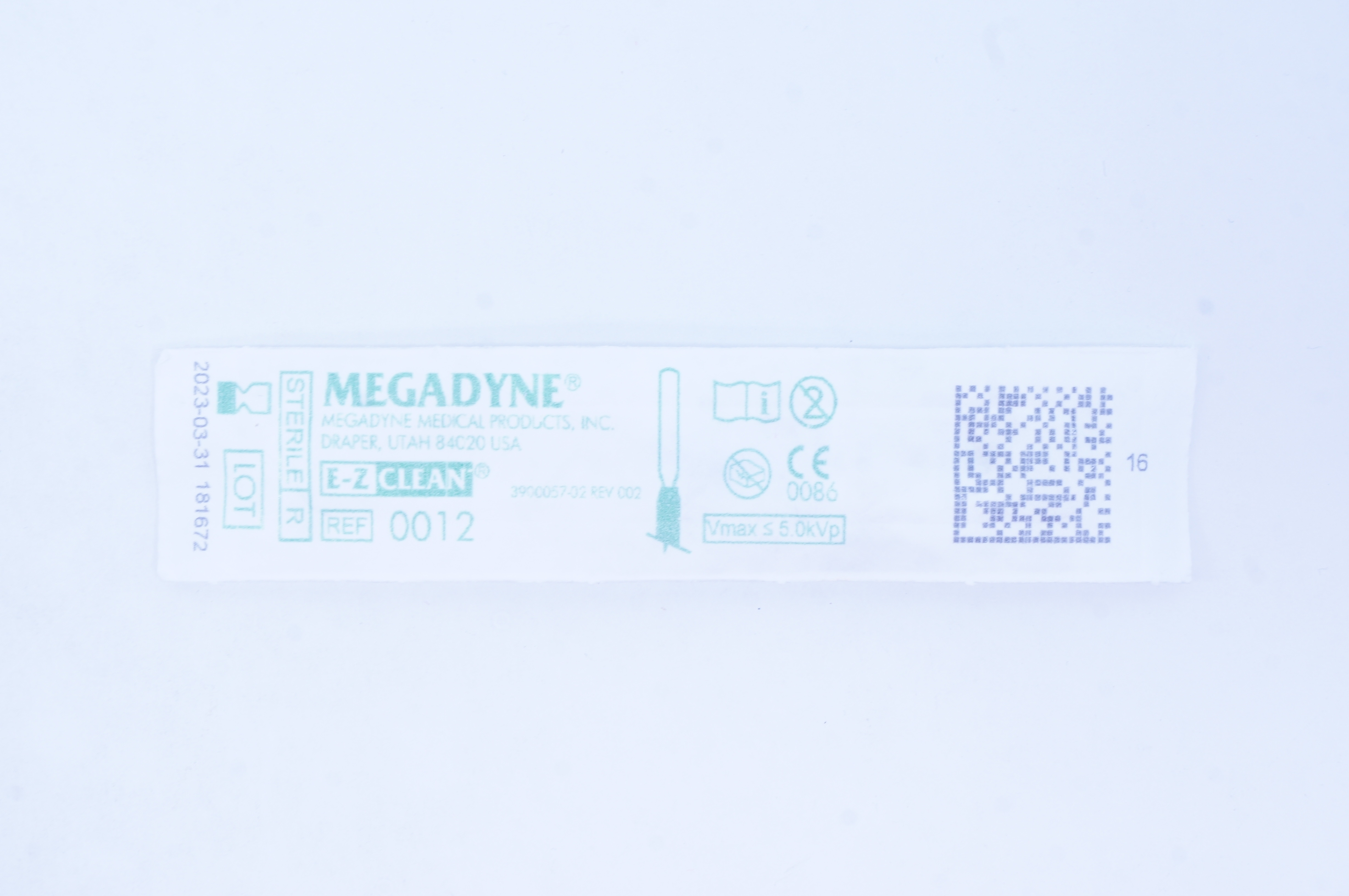 Megadyne Medical 0012 E-Z Clean Disposable Laparoscopic Electrodes