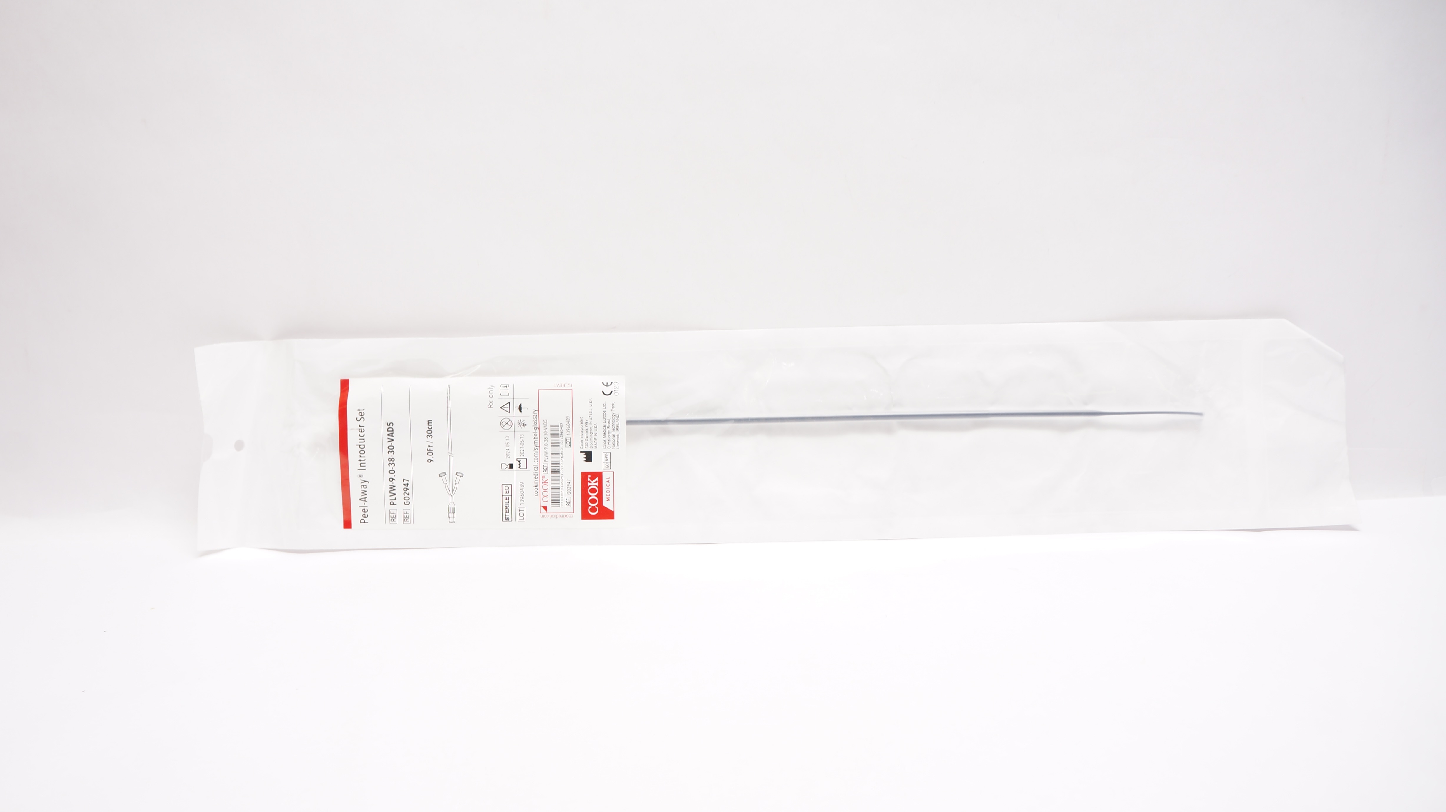 Cook Medical G02947 Peel-Away Introducer Set 9.0Fr x 30cm