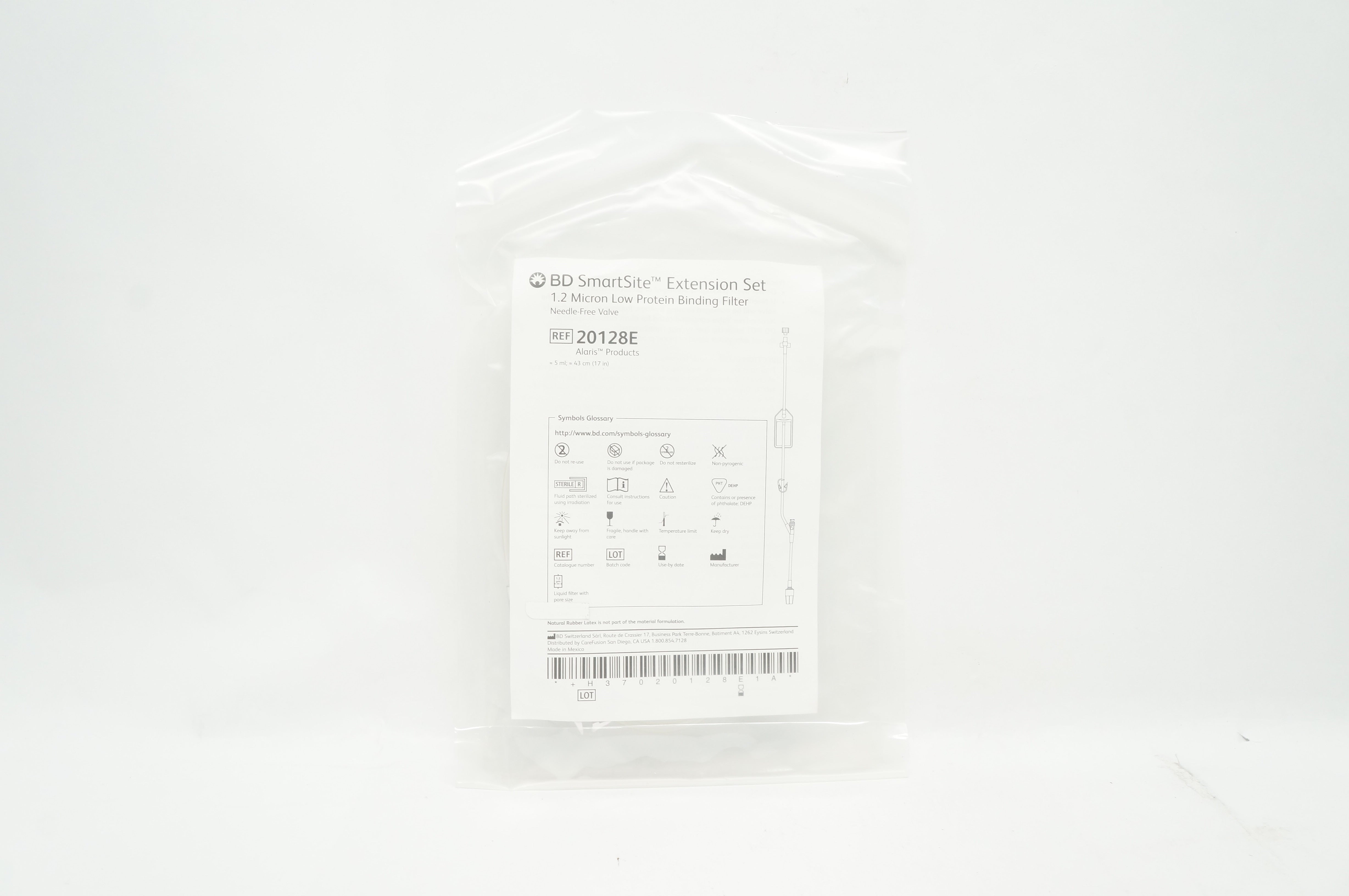CareFusion 20128E SmartSite Extension Set