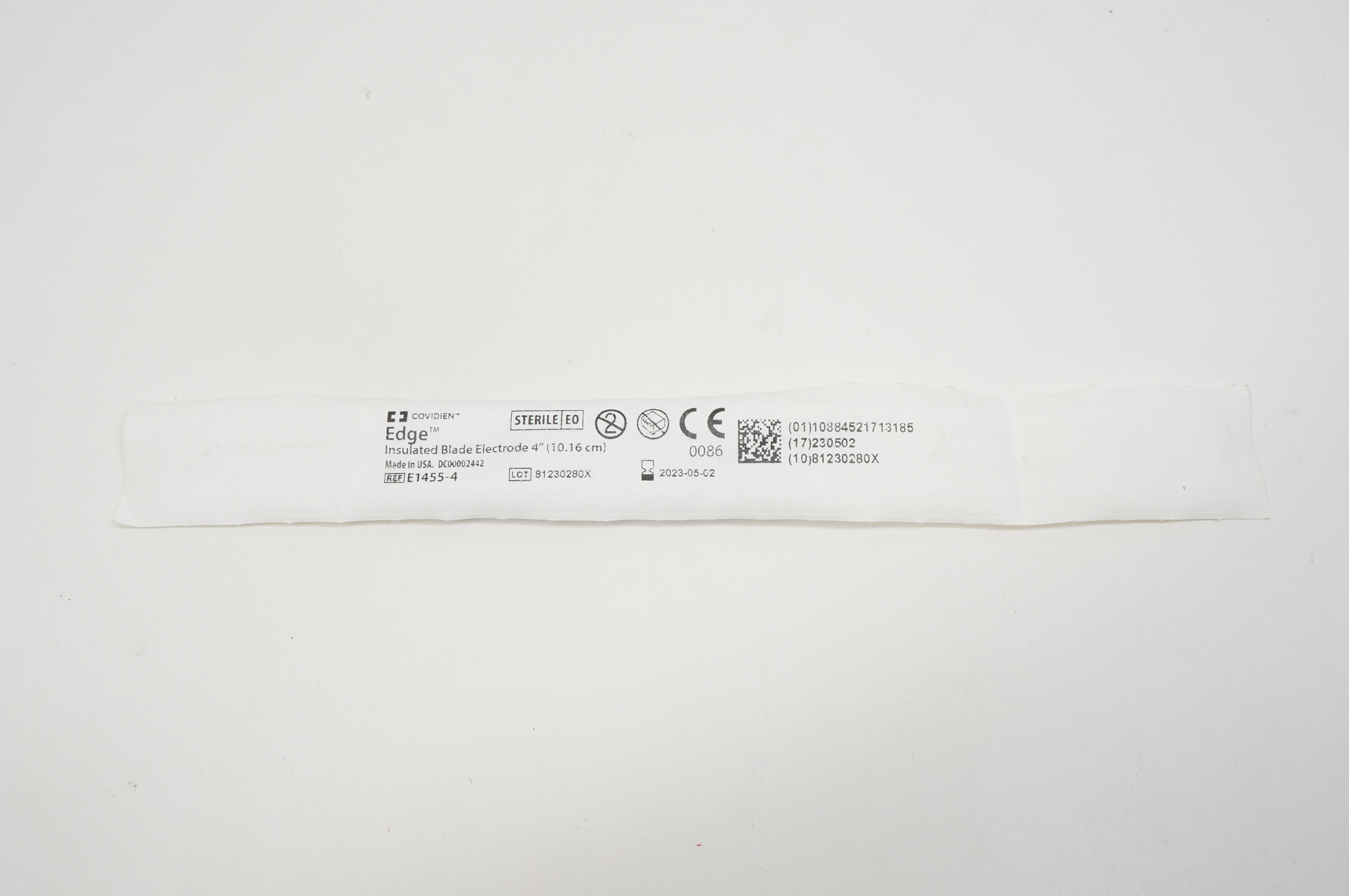 Covidien E1455-4 Edge Insulated Blade Electrode 4inch