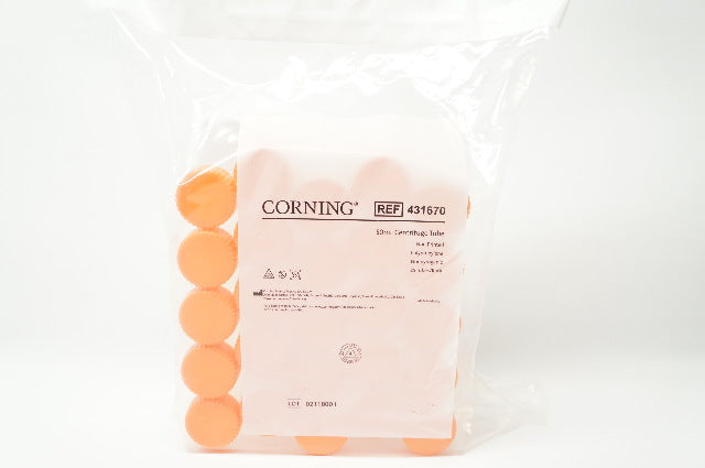 Corning 431670 Polypropylene Centrifuge Tube, 50ml - Pack of 50