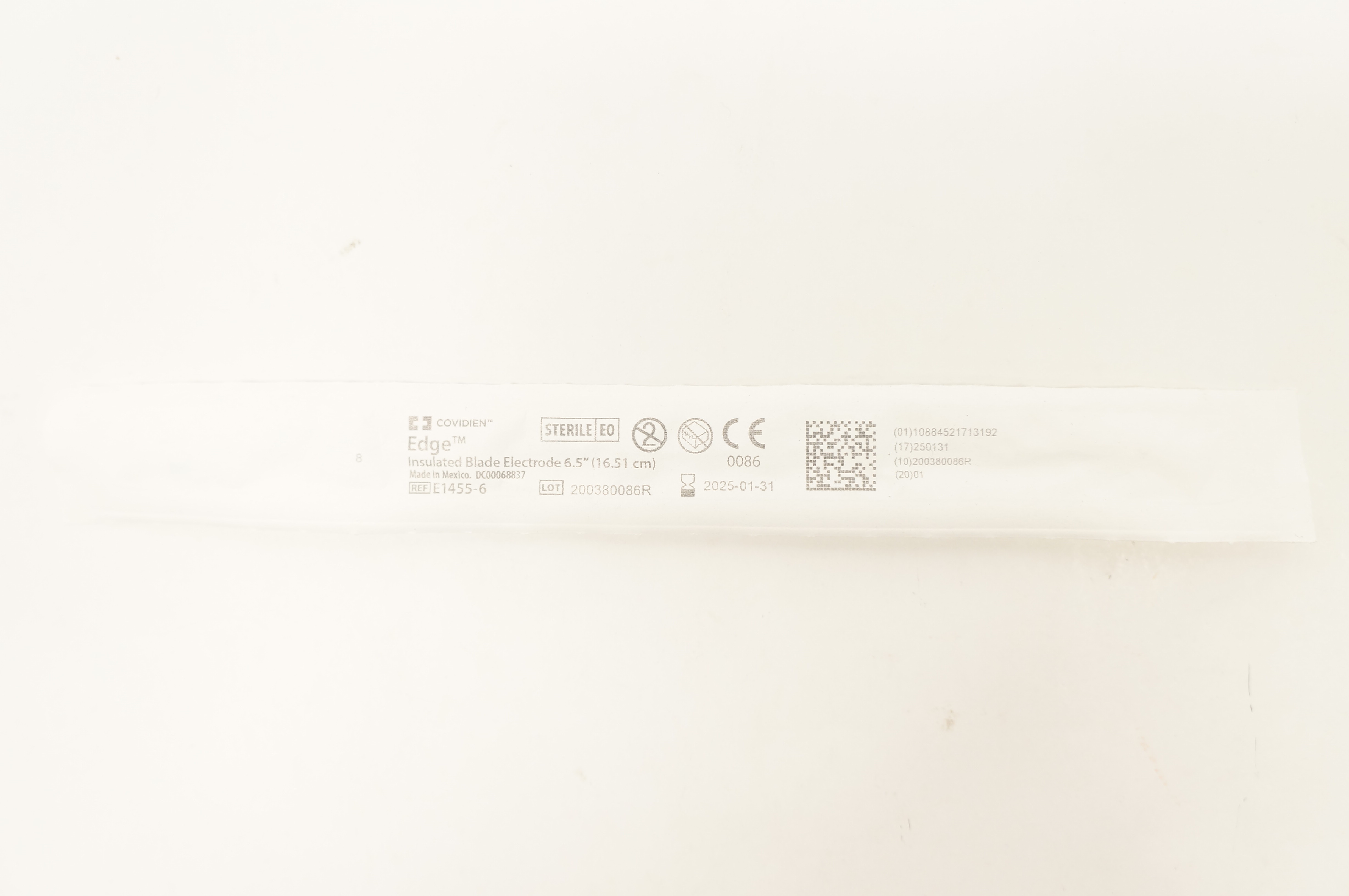 Covidien E1455-6 Edge Insulated Blade Electrode 6.5inch