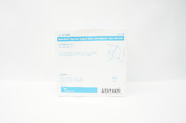 Cardinal Health AT75835 Insta-Gard Fog-Free Surgical Mask -  Box of 50
