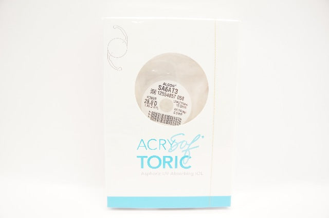 Alcon SA6AT3 ACRYSof Aspheric Toric IOL 28.0D Length 13.0mm, Optic 6.0mm (x)