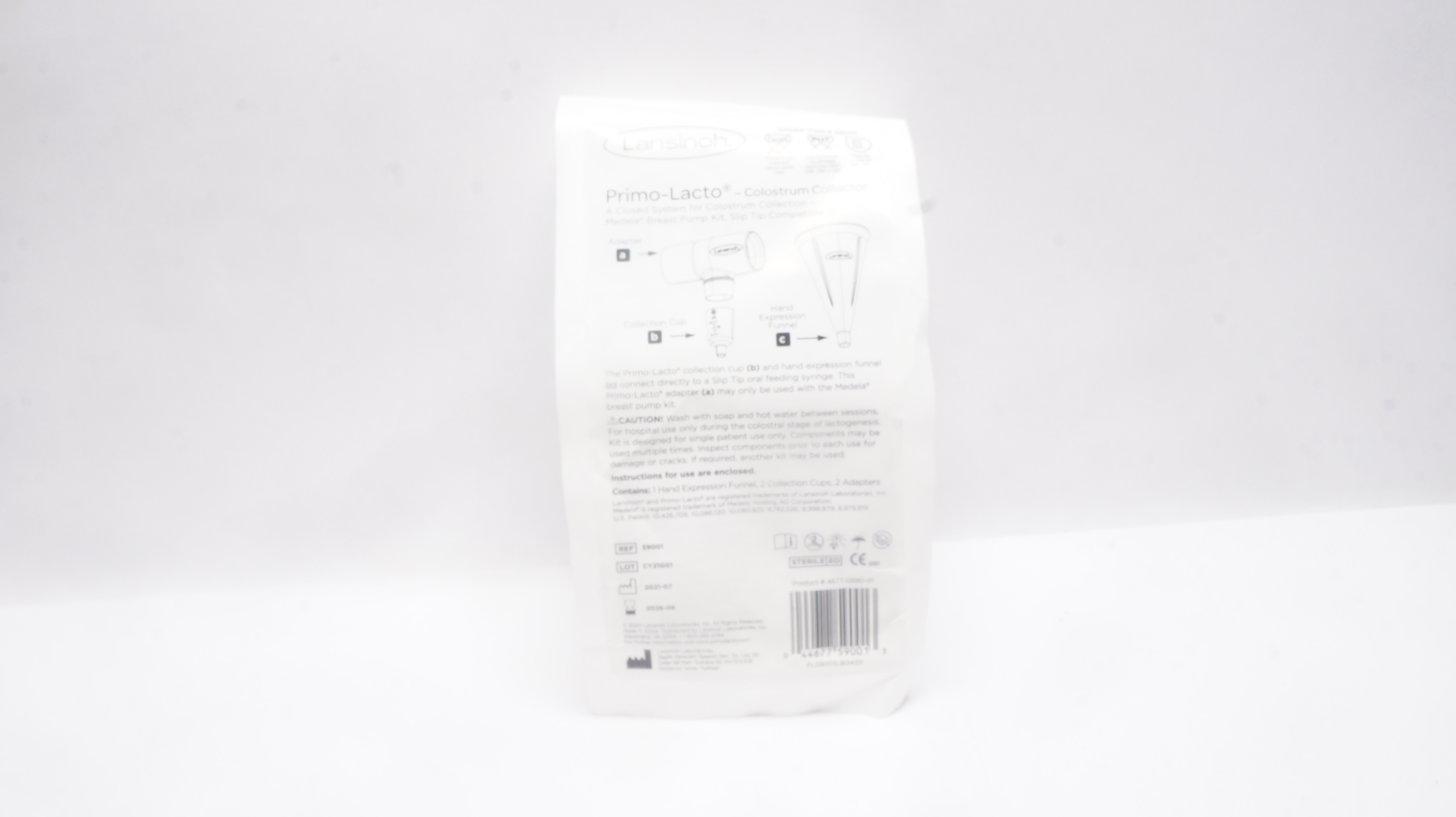 Lansinoh Laboratories 59001 Primo-Lacto- Colostrum Collector