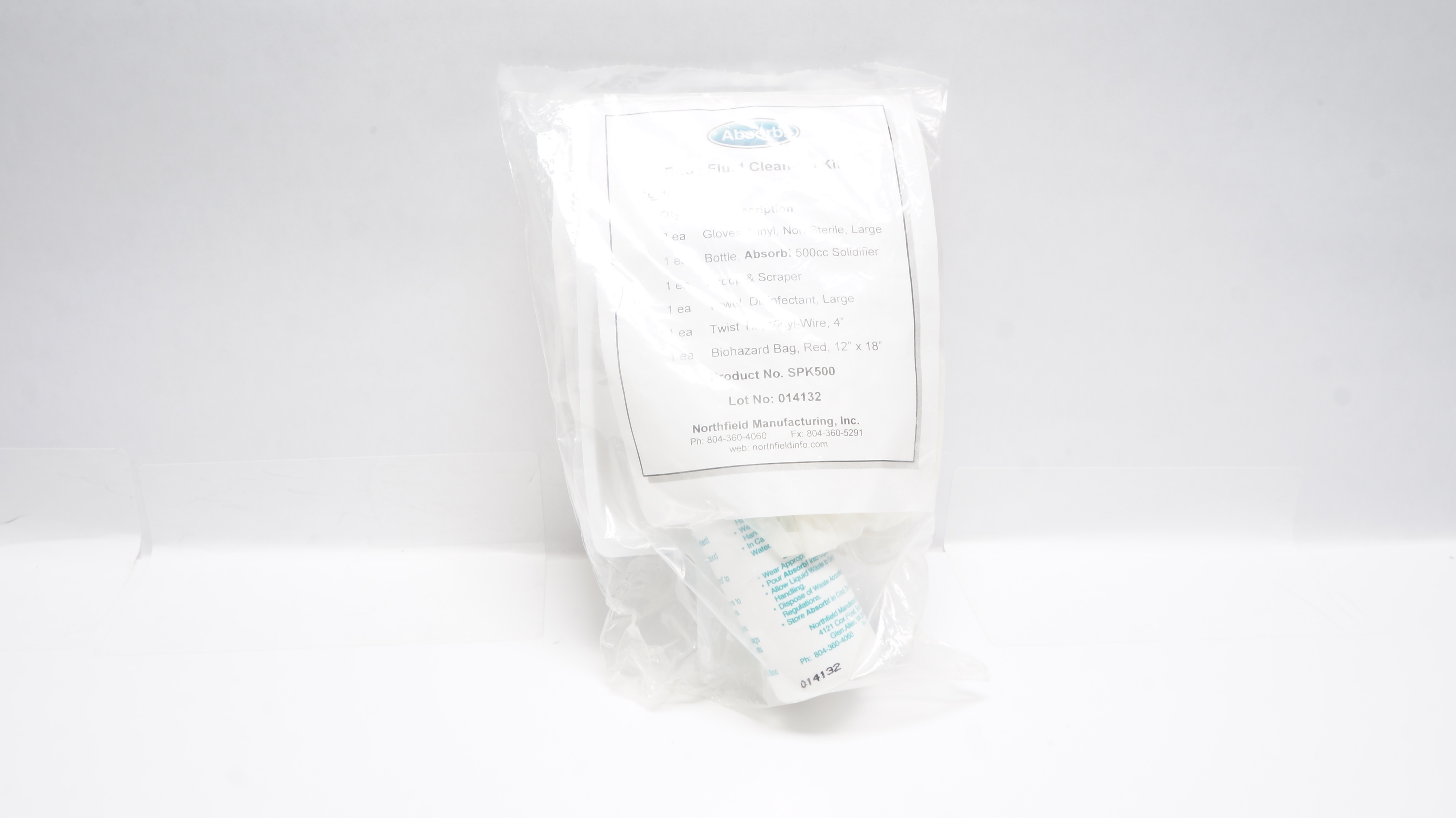Northfield SPK500 Body Fluid Clean-Up Kit