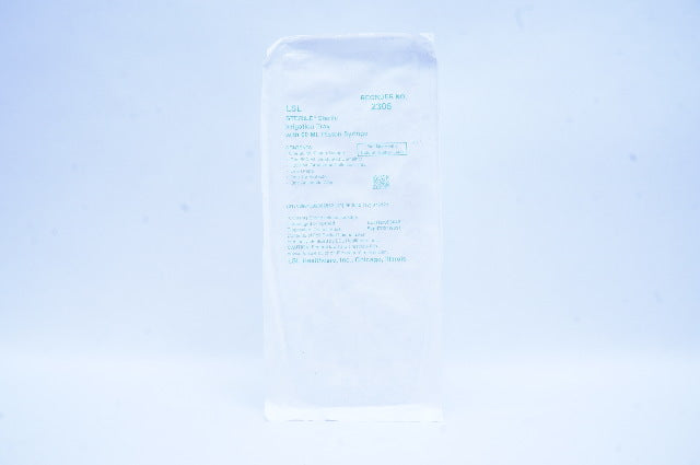 LSL Healthcare 2305 Sterile Irrigation Tray with 60mL Piston Syringe