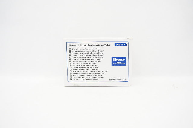 Smiths Medical 60SP035 Bivona Pediatric Silicone Tracheostomy Tube 3.5 Cuffless