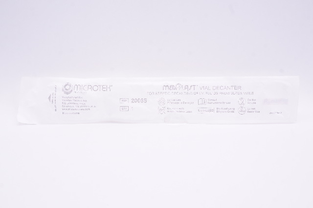 MICROTEK 2006S MEDI-PLAST Vial Decanter
