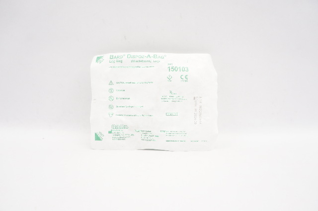 Bard 150103 Dispoz-A-Bag Leg Bag, Large 32oz//946cc/mL