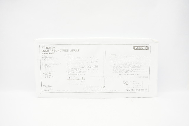 Smiths Medical 4824-20 Portex Lumbar Puncture, Adult 20G Quincke (x)