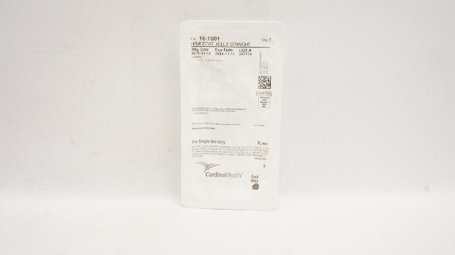 Cardinal Health 16-1001 Hemostat Forcep Kelly Straight