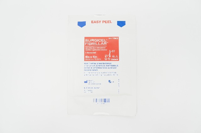 Ethicon 1963 Surgicel Fibrillar Absorbable Hemostat 4 inch x 4 inch (x)