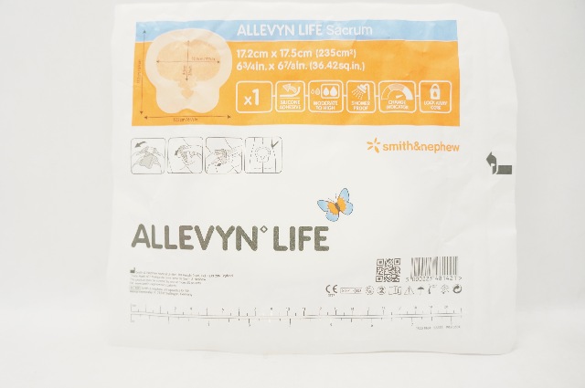 Smith&Nephew 66801306 Allevyn Life Sacrum Dressing 6-3/4 x 6-7/8inch