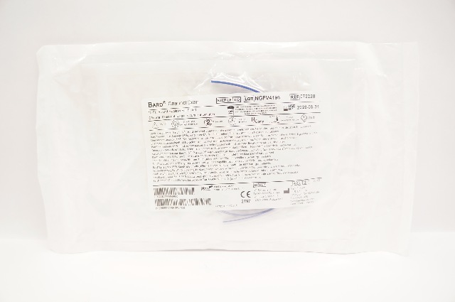 Bard 072228 Channel Drain Round Hubless Full Fluted Silicone 15Fr