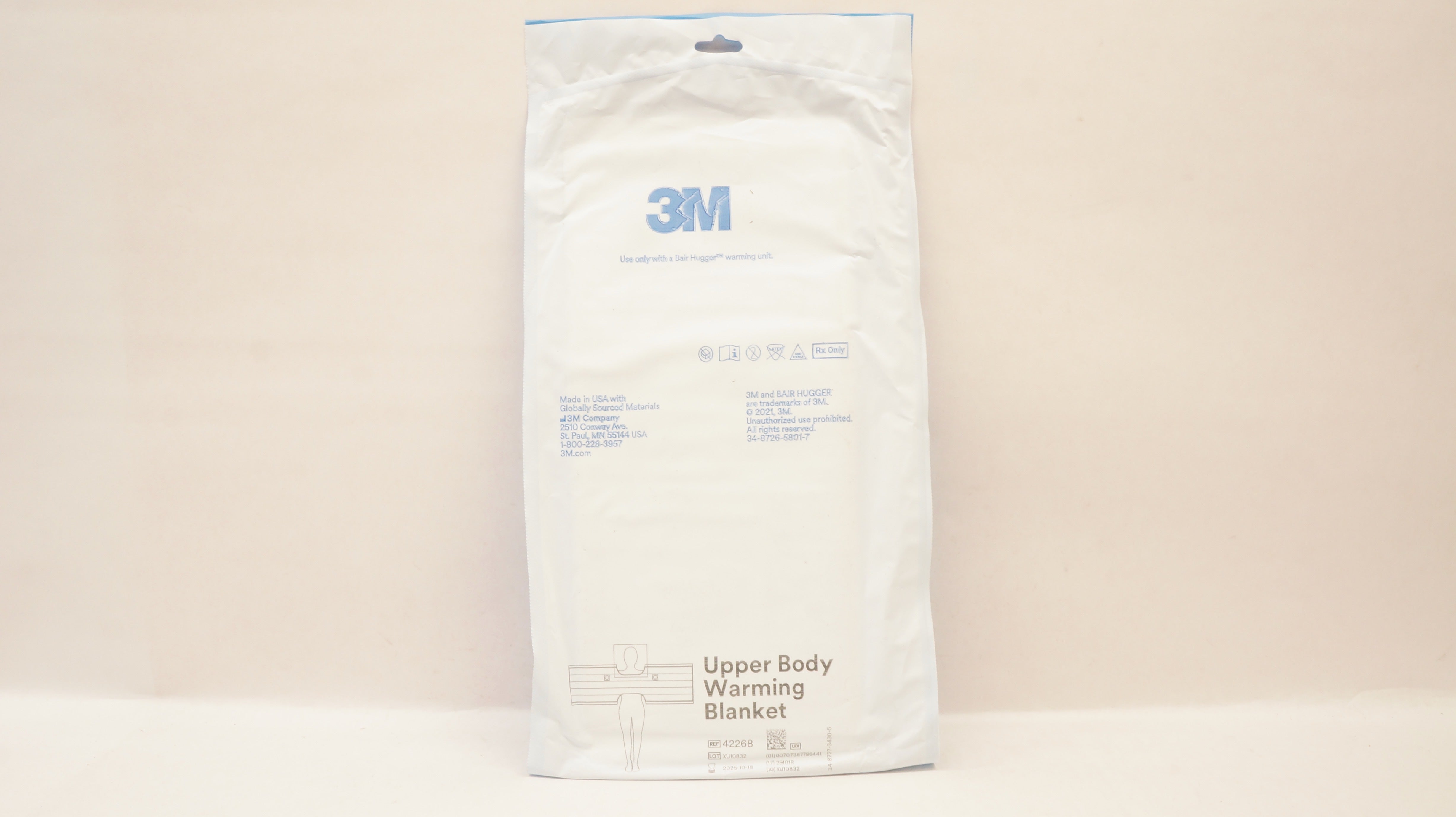 3M 42268 Upper Body Warming Blanket