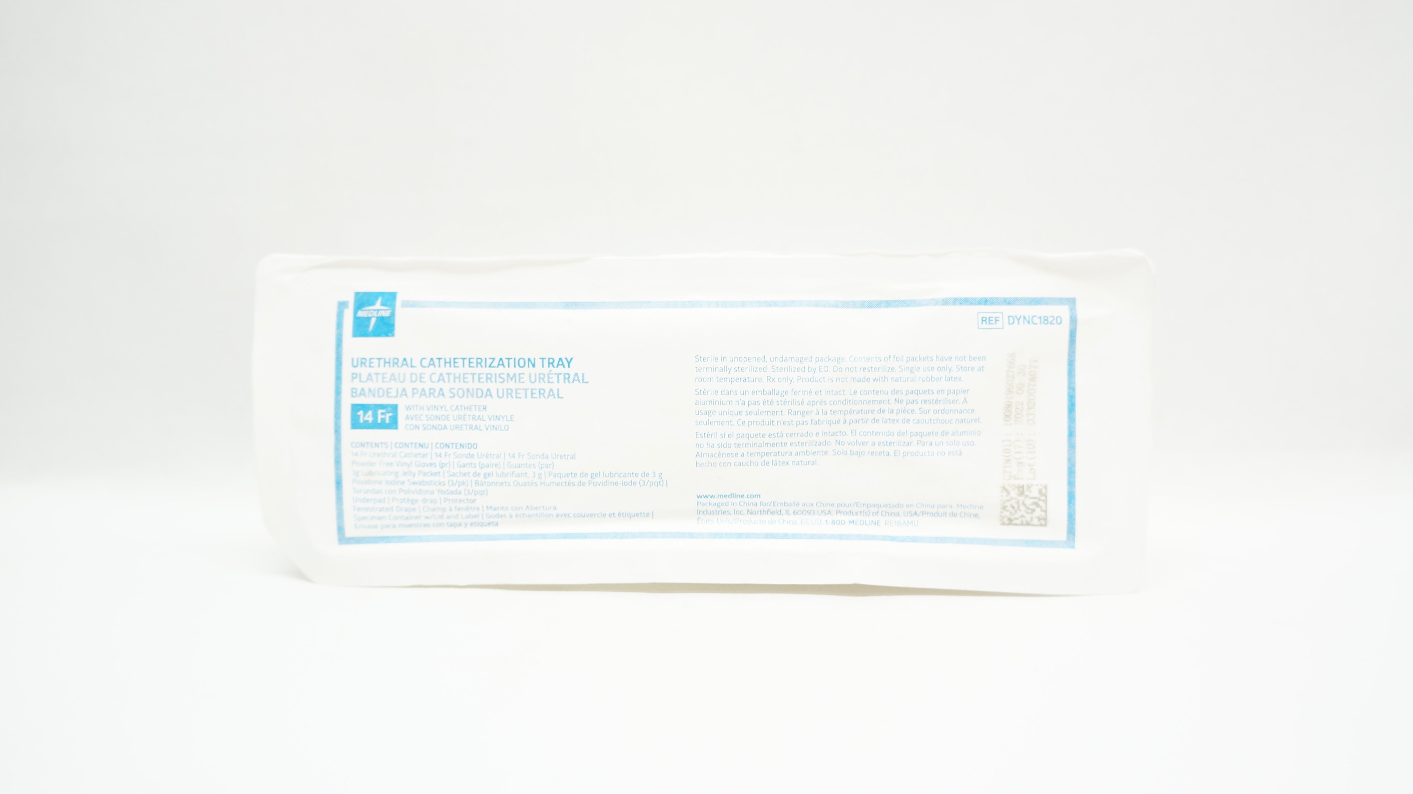 Medline DYNC1820 Urethral Catheterization Tray (x)