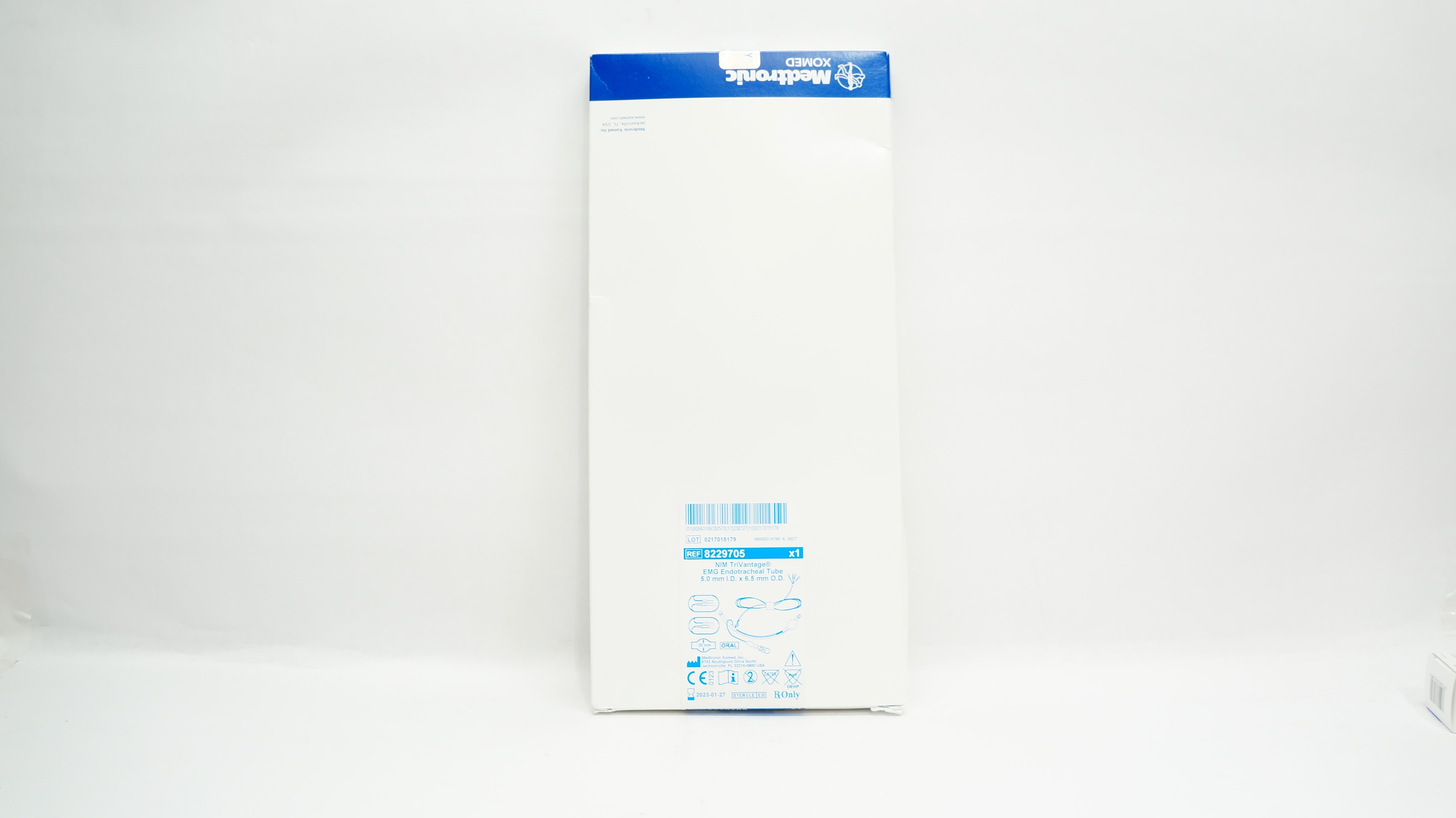 Medtronic 8229705 NIM TriVantage EMG Endotracheal Tube 5mm ID x 6.5mm OD (x)