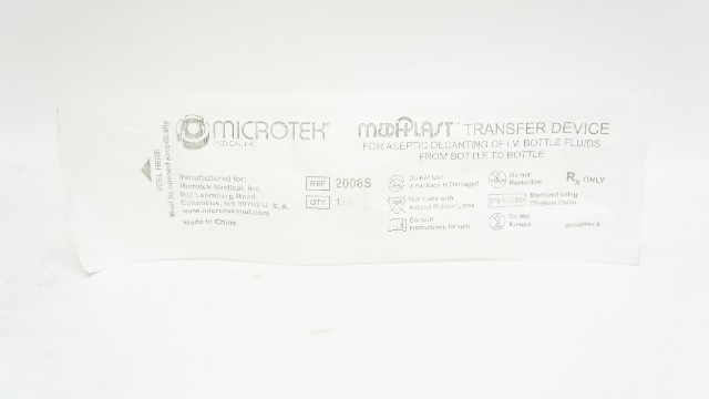 Microtek 2008S Medi-Plast Transfer Device (x)